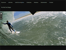 Tablet Screenshot of ecole-surf-bretagne.fr